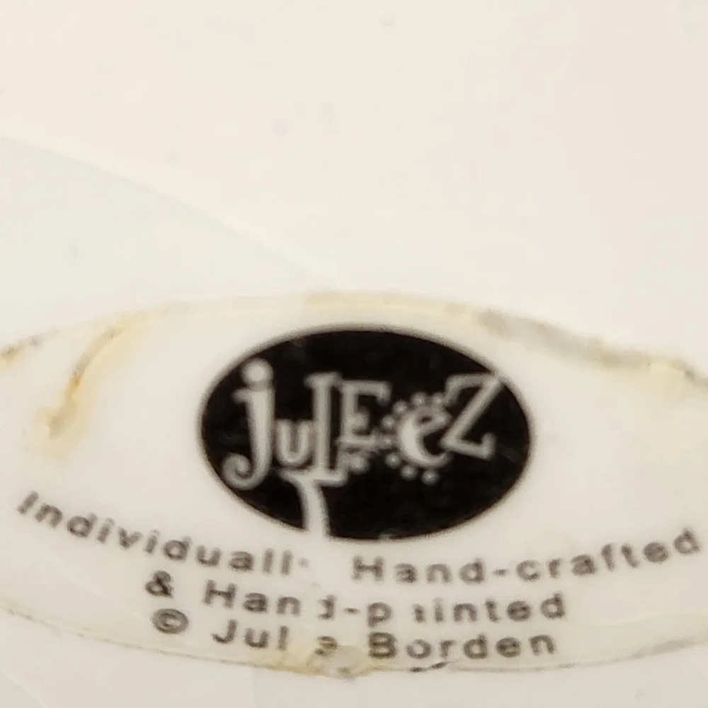 Juleez Hand Crafted Hand Painted Teapot Designed by Artist Julie Borden